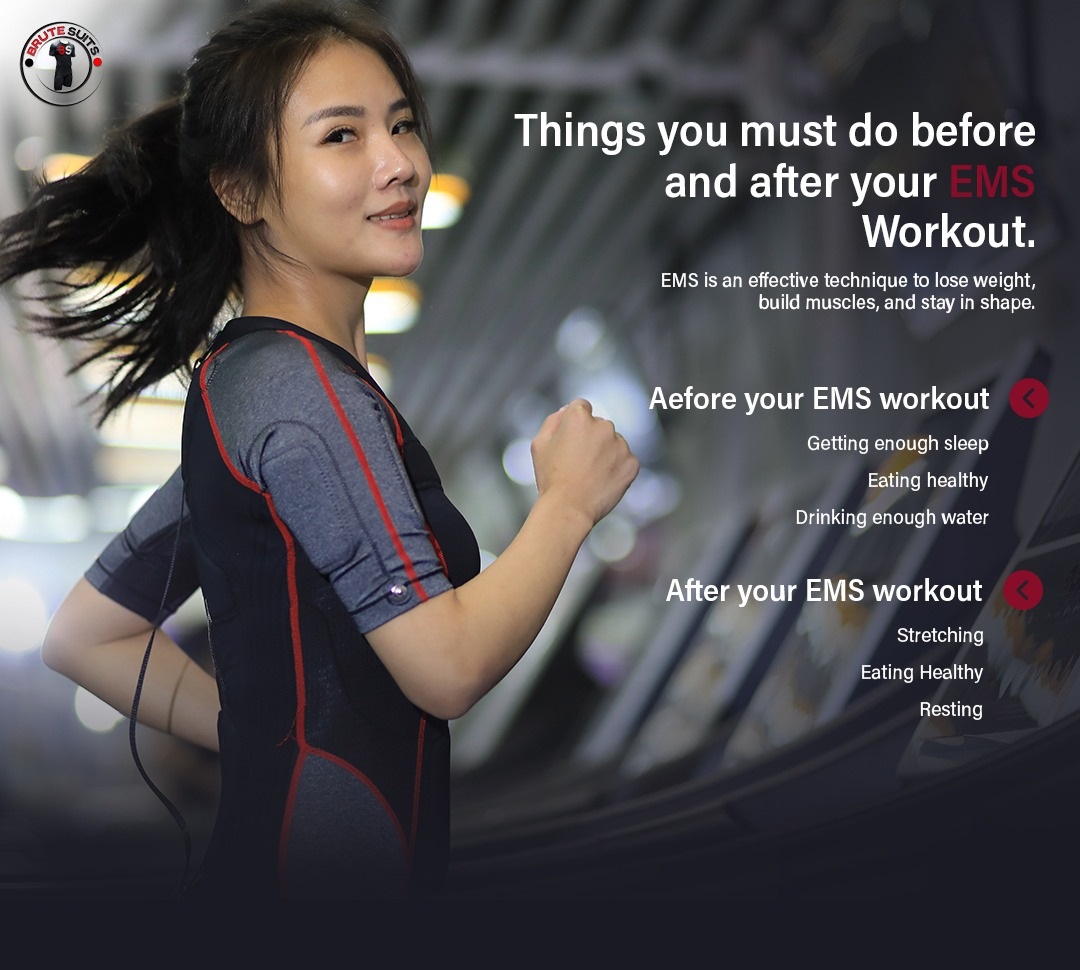 Things you must do before and after your EMS Workout.