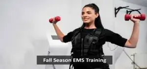 Woman EMS Suit Training