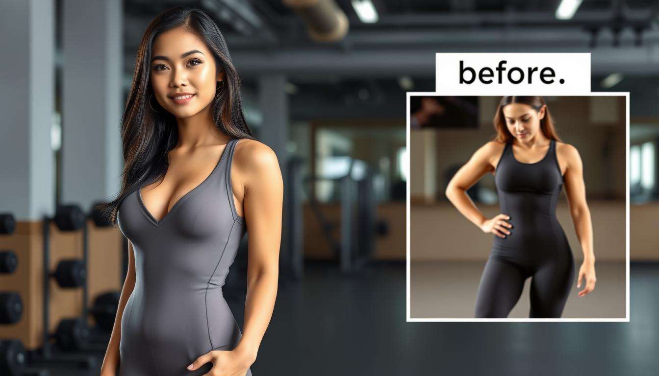 personal muscle stimulator suit before and after